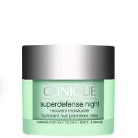 Photos - Cream / Lotion Clinique Superdefense Night Recovery Moisturizer for Combination Oily to O 
