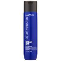 Photos - Hair Product Matrix Total Results Brass Off Neutralising Blue Shampoo for Lightened Bru 