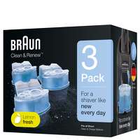 Braun Accessories Clean and Charge Cartridge 3 Pack