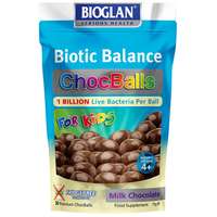 Photos - Cream / Lotion Bioglan Biotic Balance ChocBalls For Kids Milk Chocolate x 30