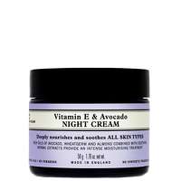 Neal's Yard Remedies Facial Moisturisers Vitamin E and Avocado Night Cream 50g