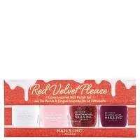 Image of NAILS.INC Nail Polish Quad Red Velvet Dreams