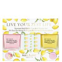 NAILS.INC Nail Polish Duo Live Your Zest Life