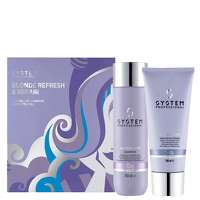Image of System Professional Christmas 2023 LuxeBlonde Refresh and Repair Toning Hair Gift Set (Worth GBP59.25)
