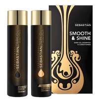 Image of SEBASTIAN PROFESSIONAL Christmas 2023 Dark Oil Smooth and Shine Hair Gift Set (Worth GBP59.25)