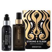 Image of SEBASTIAN PROFESSIONAL Christmas 2023 Dark Oil and No.Breaker Strong and Sleek Hair Gift Set (Worth GBP59.25)
