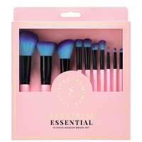 Image of Spectrum Millennial Pink 10 Piece Pink Essential Makeup Brush Set