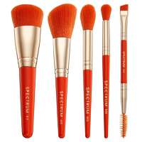 Image of Spectrum Cocktails Spritz Midi 5 Piece Makeup Brush Set