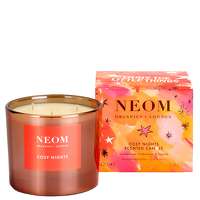 Image of Neom Organics London Christmas 2023 Scent To De-Stress Cosy Nights 3 Wick Candle 420g