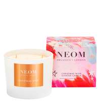 Image of Neom Organics London Christmas 2023 Scent To De-Stress Christmas Wish 3 Wick Candle 420g