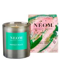 Image of Neom Organics London Christmas 2023 Scent To Make You Happy Perfect Peace 1 Wick Candle 185g