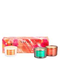 Image of Neom Organics London Christmas 2023 Wellbeing Wishes Candle Trio Gift Set