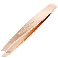 Click to view product details and reviews for Tweezerman Brows Rose Gold Mini Slant Tweezers.