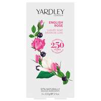 Yardley English Rose Soap 3 x 100g