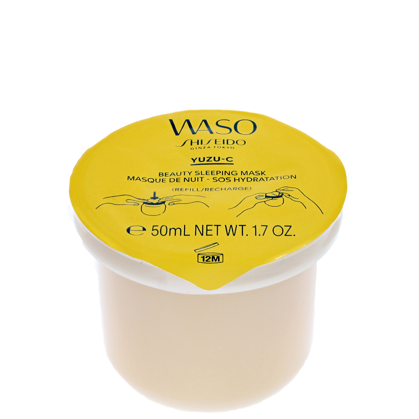 Shiseido Women's - Treatments Waso: Yuzu-C Beauty Sleeping Mask Refill 50Ml For 50 Ml