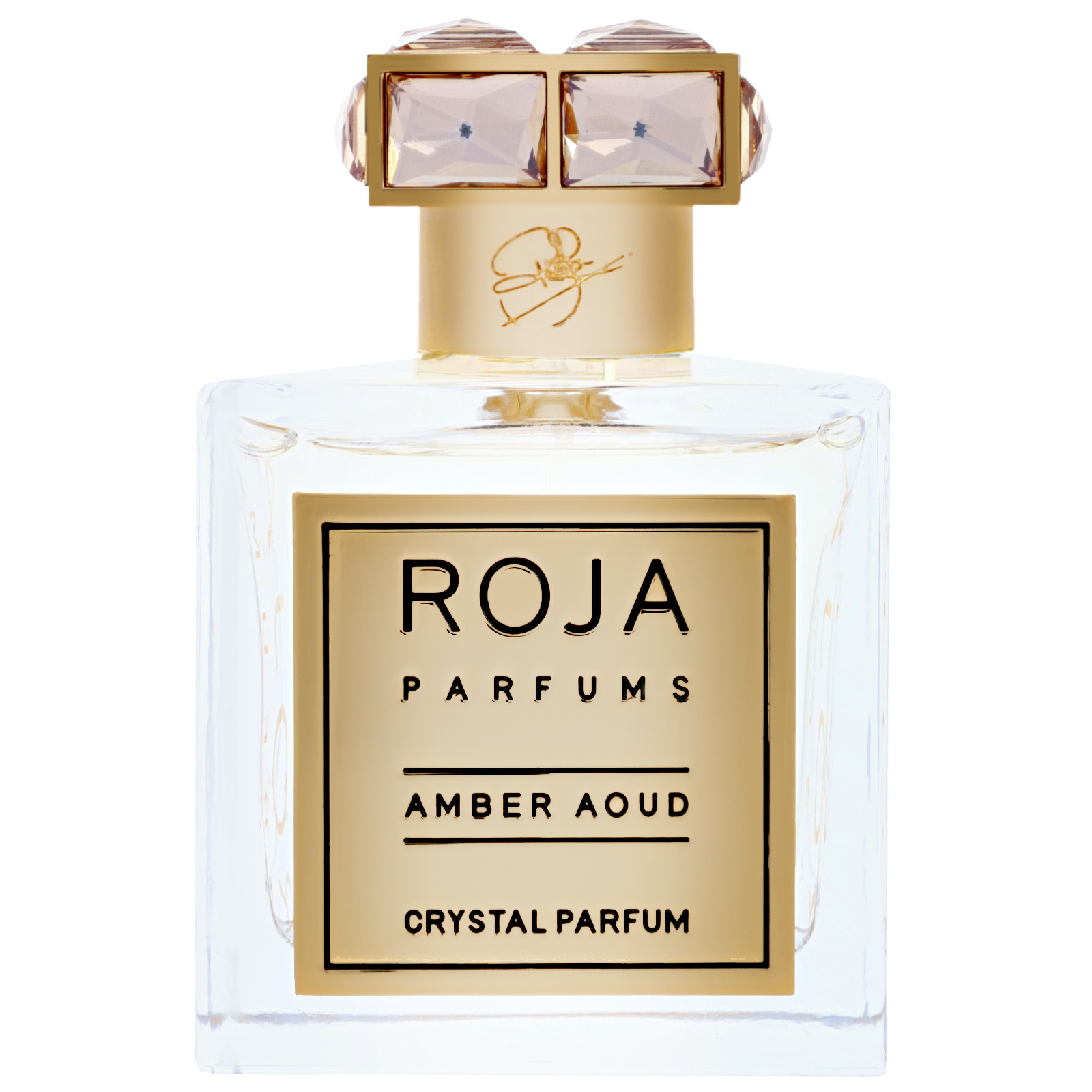 Roja Parfums - Amber Aoud 100ml Crystal Parfum  for Men and Women