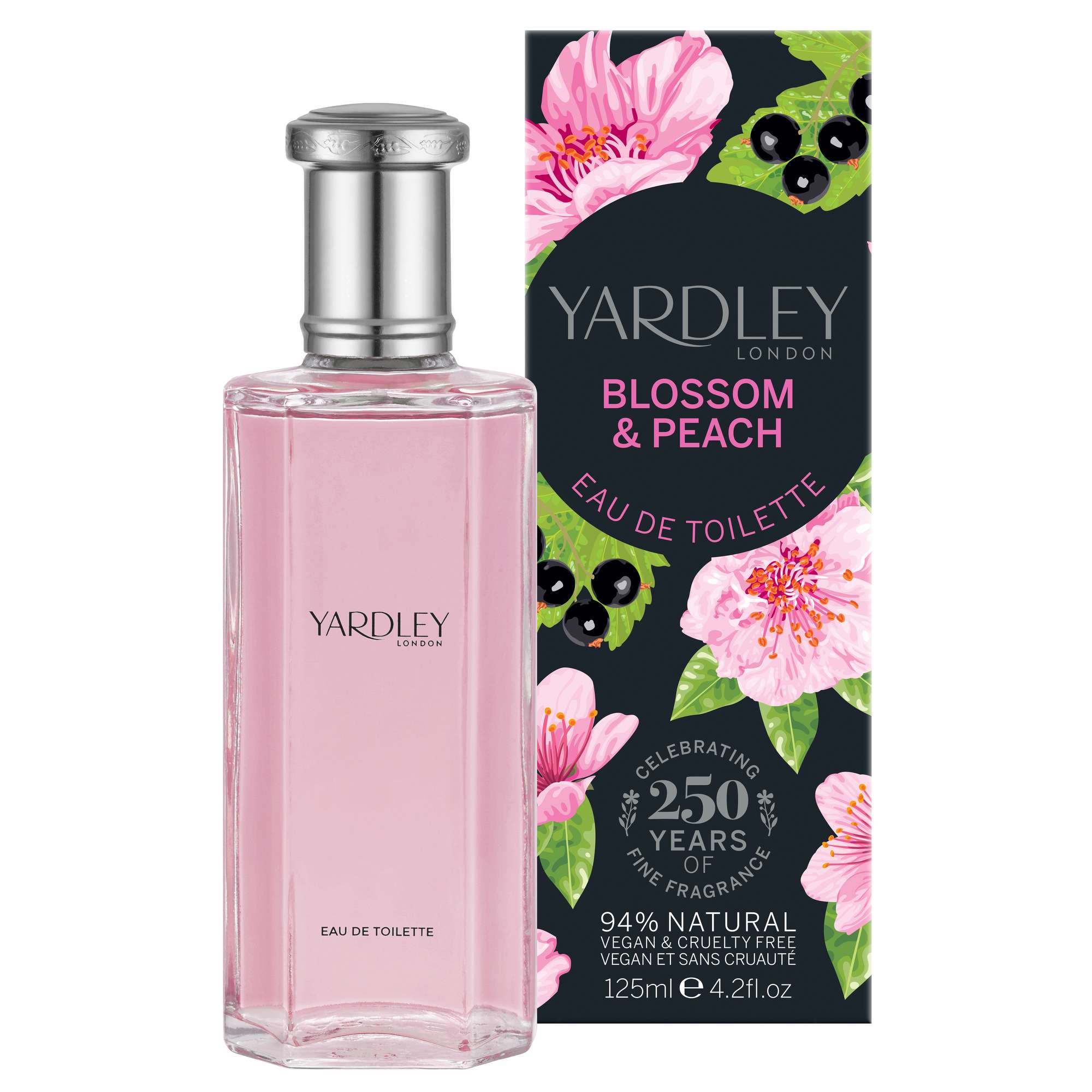 Yardley - Blossom & Peach 125ml Eau de Toilette Spray  for Women