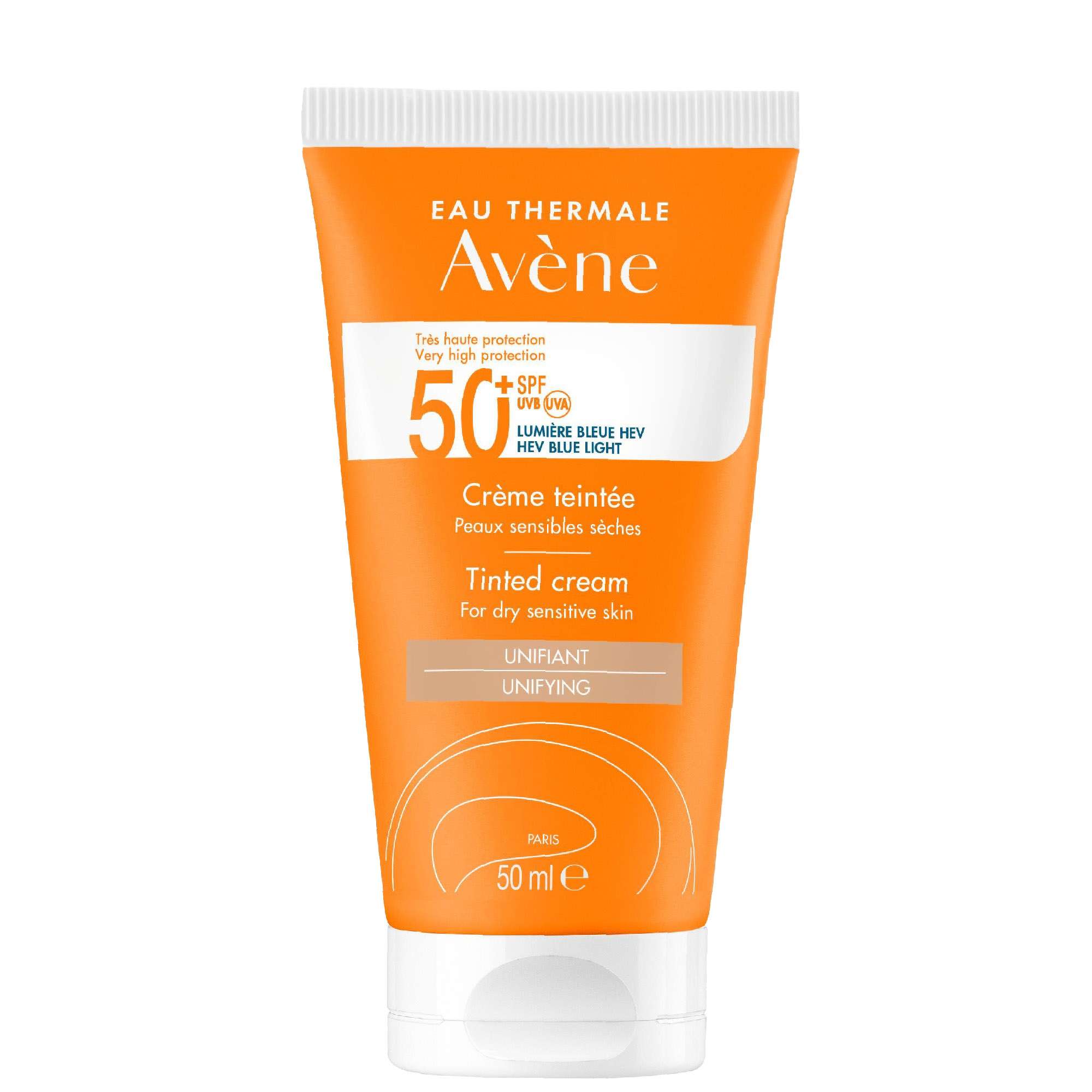Protection Solaire Crème Teintée Spf50+ Eau Thermale Avene Le Tube De 50ml - vue 5