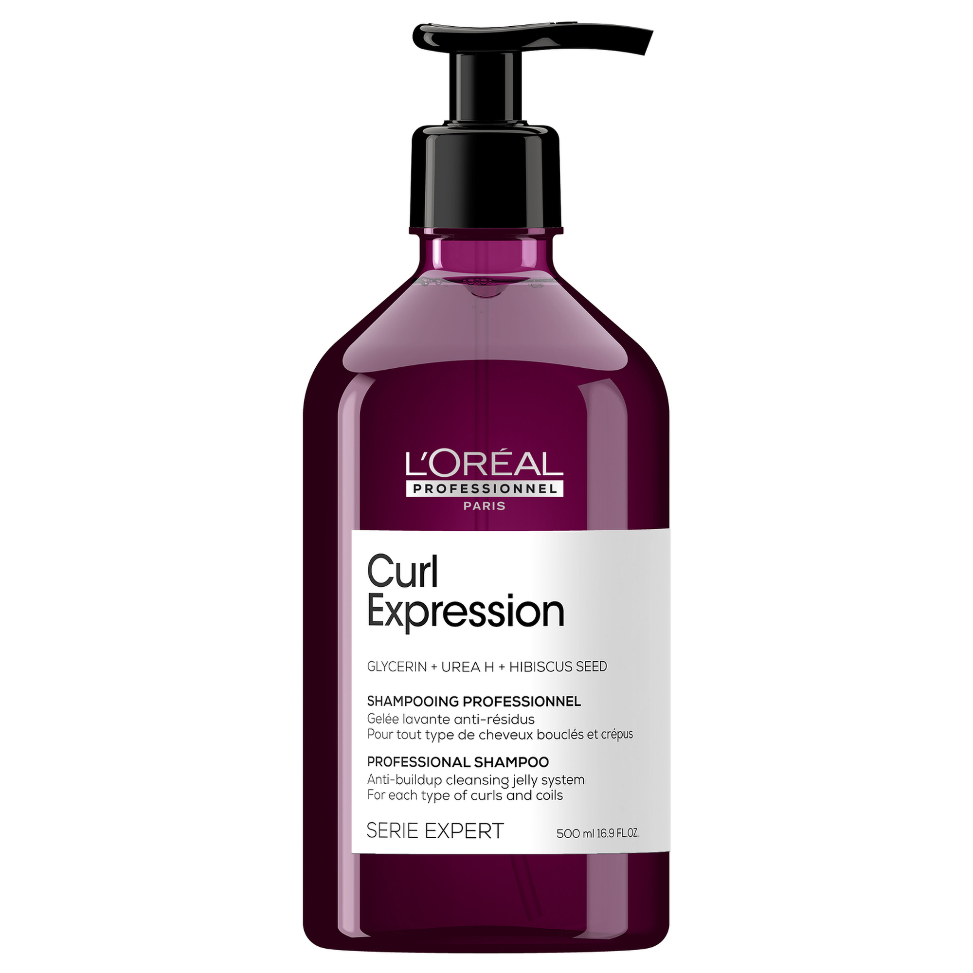 L'Oréal Professionnel - SERIE EXPERT Curl Expression Anti-Buildup Cleansing Jelly Shampoo 500ml  for Women, sulphate-free, silicone-free