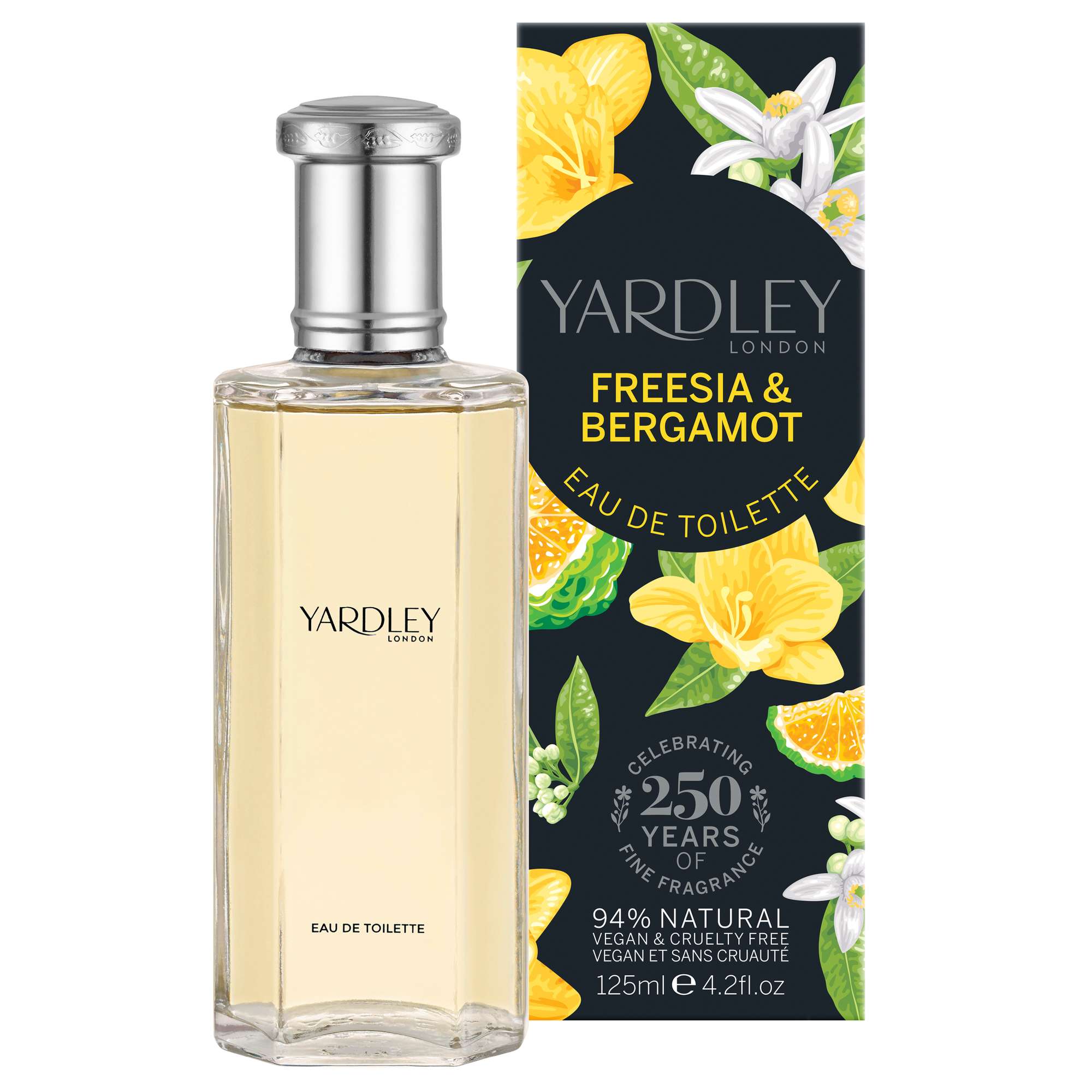 Yardley - Freesia & Bergamot 125ml Eau de Toilette Spray  for Women