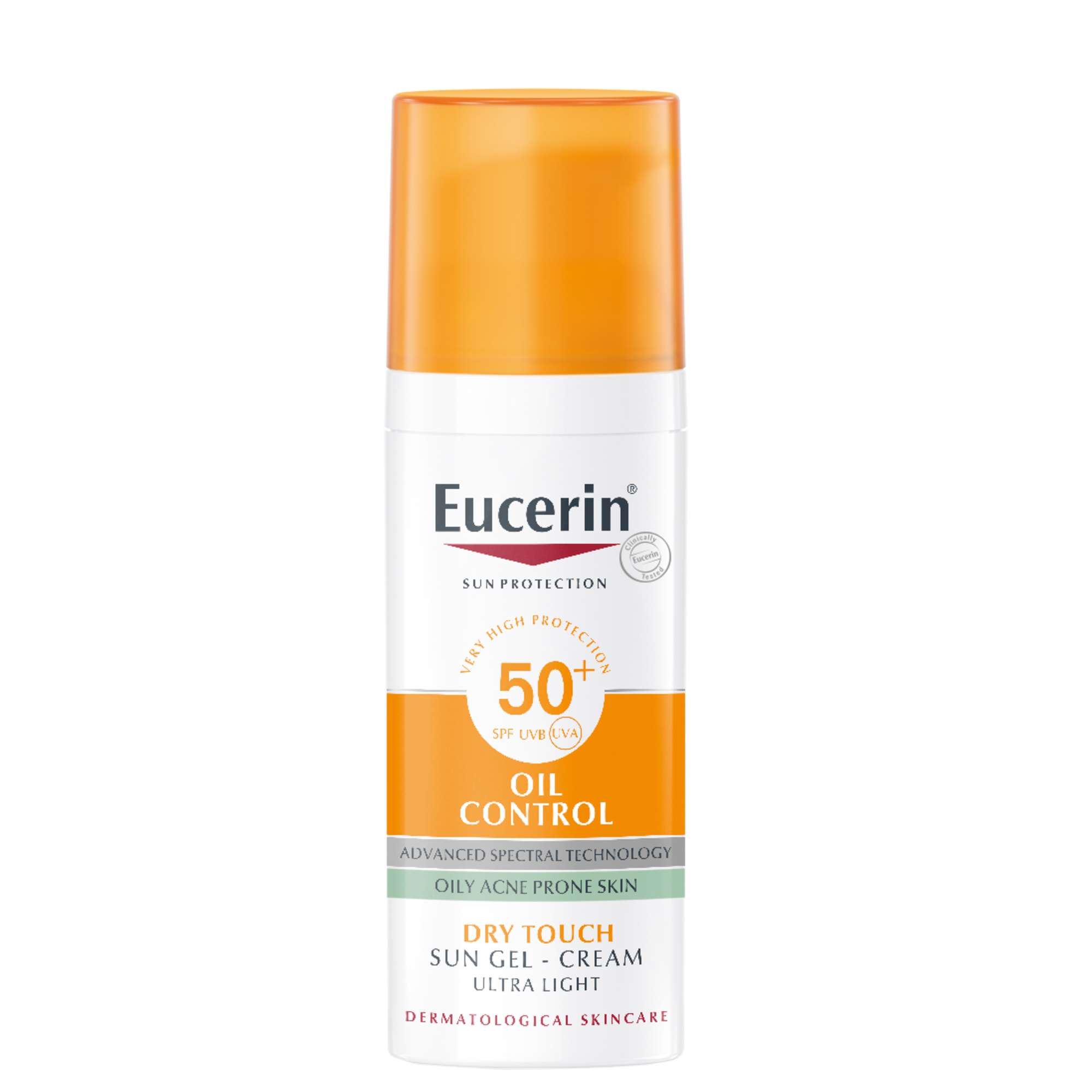 Eucerin - Sun Face Oil Control Sun Gel-Cream Dry Touch SPF50+ 50ml  for Men and Women
 