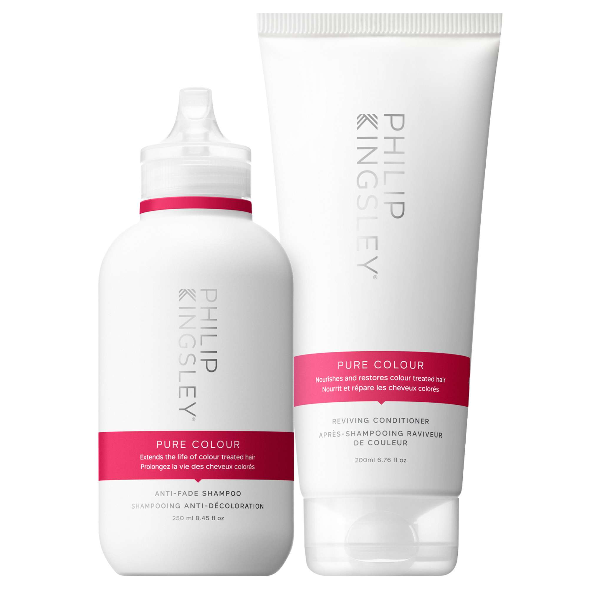 Philip Kingsley - Kits Pure Colour Shampoo 250ml & Conditioner 200ml Duo  for Women, sulphate-free
 